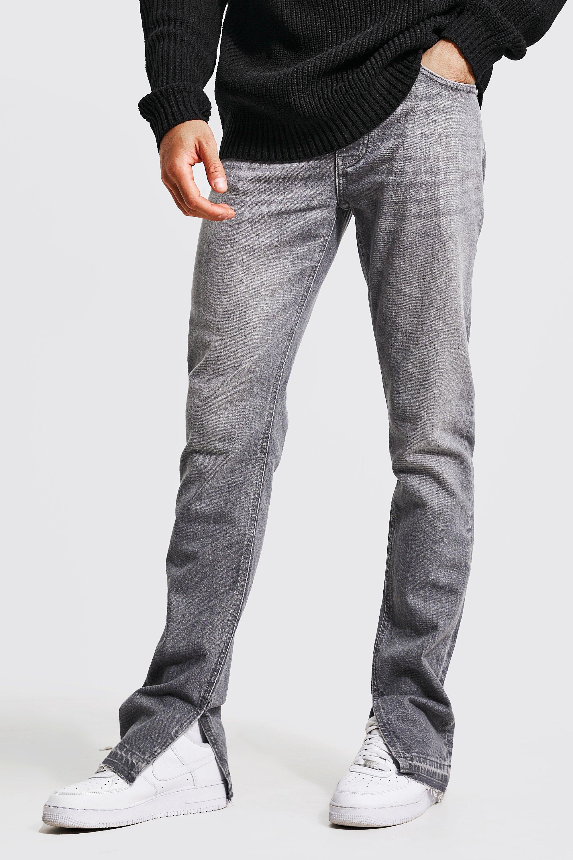 Split denim clearance jeans mens